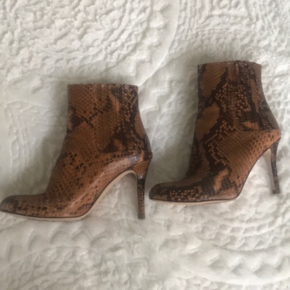 Snake patterned boots by Zara - Picture 3 of 6